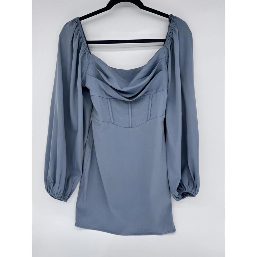 Princess Polly Long Sleeved Corset Dress With Boning Size 4 NWOT